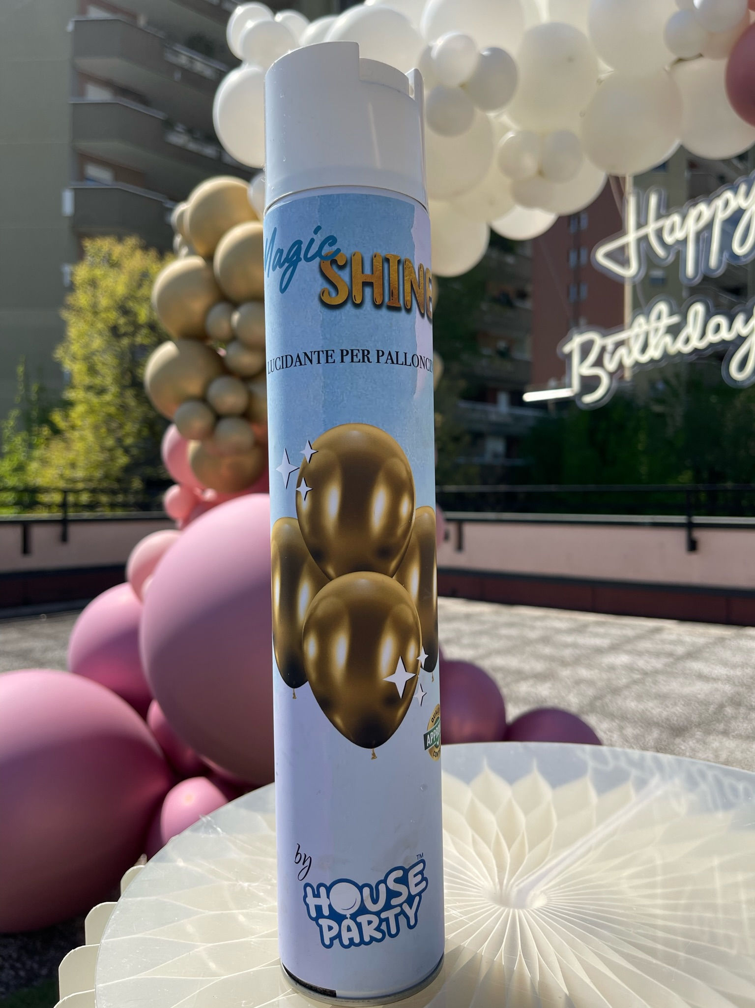 Magic Shine Glossy Balloon Spray