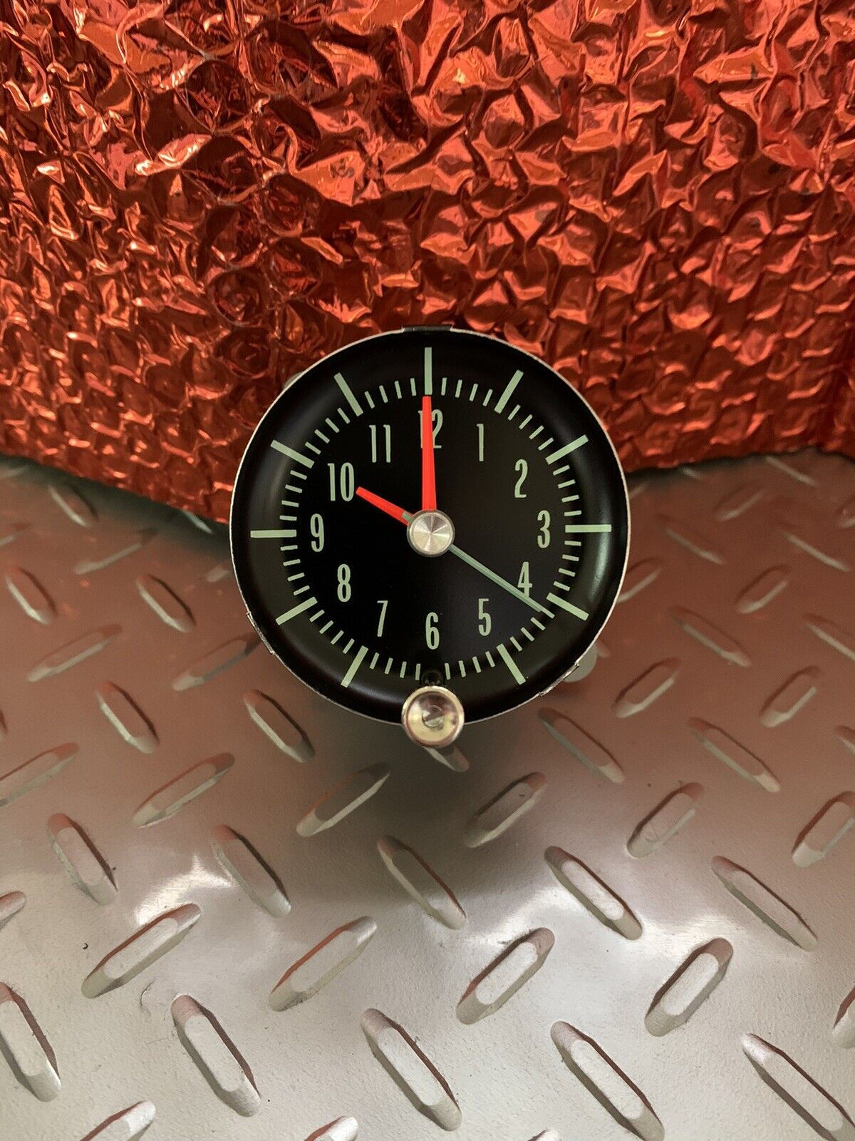 NEW Quartz Console Clock For 1967 Chevy Camaro