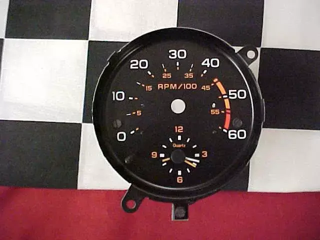 83, 84, 85, 86 Chevy Monte Carlo Clock with Tach Face