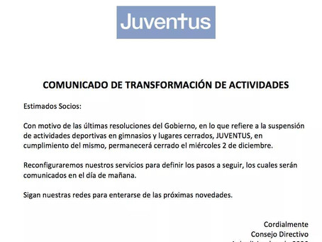 Comunicado Institucional