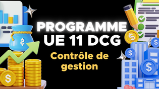 Programme UE 11 DCG - Contrôle de Gestion (réforme 2026-2027)
