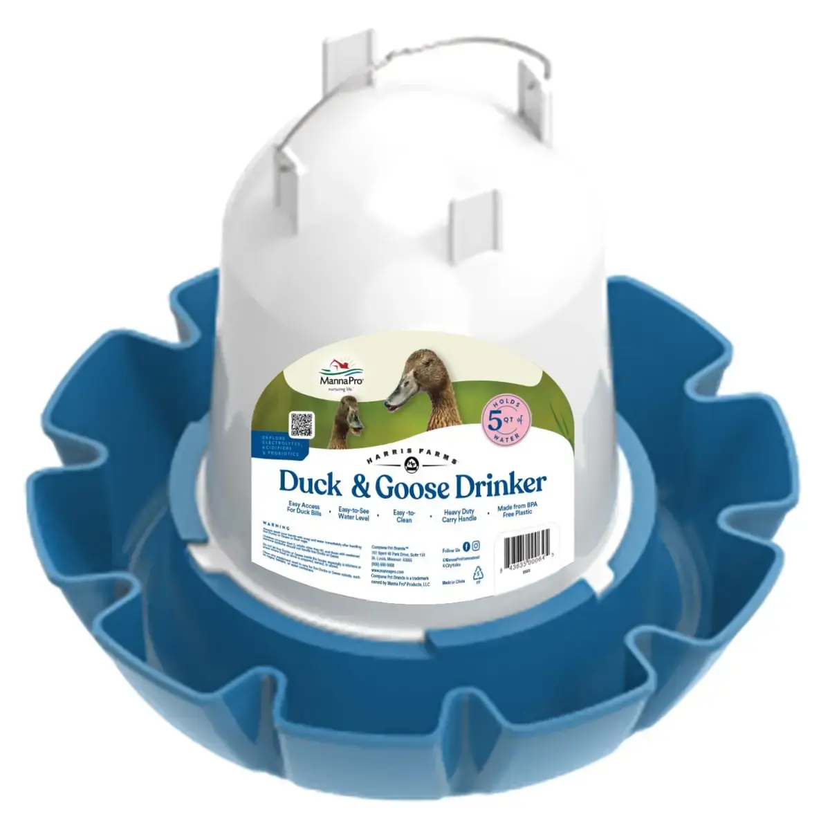 Duck and goose drinker