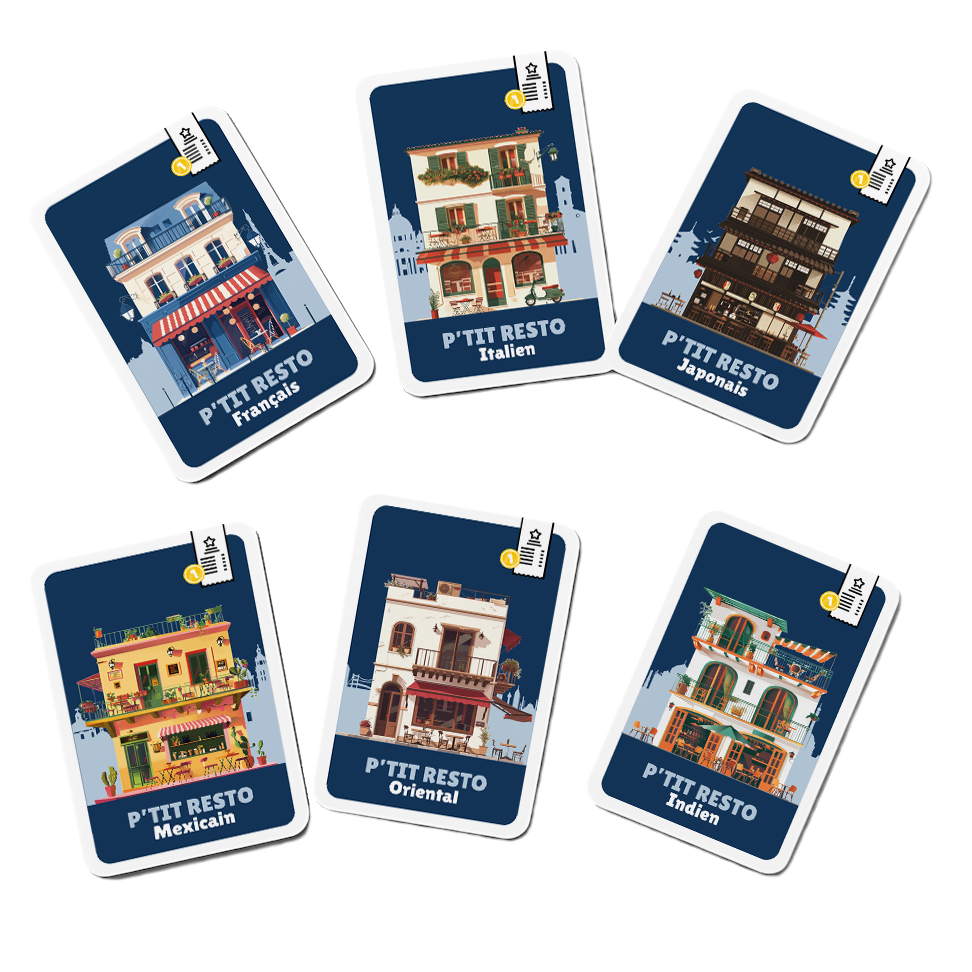 Miniature : jeu de cartes course à l'étoile