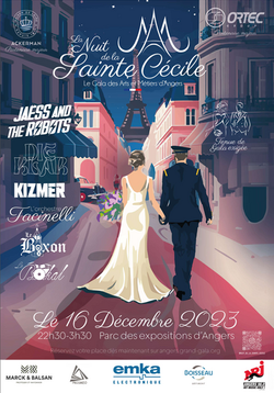2023 Affiche Nuit de la Sainte-Cécile