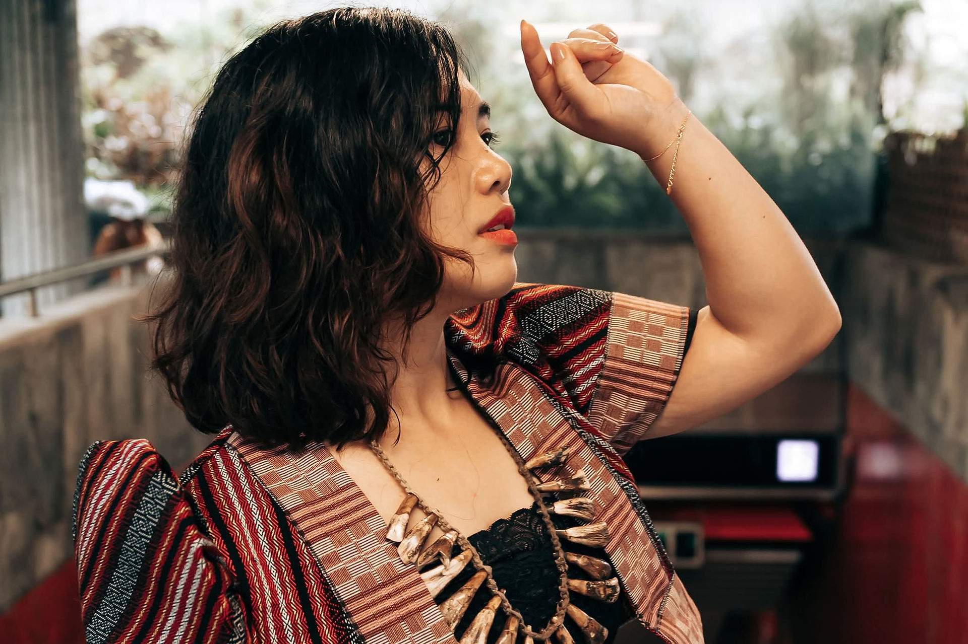 Notable Filipino Fashion Designer Maila Alog in Hong Kong