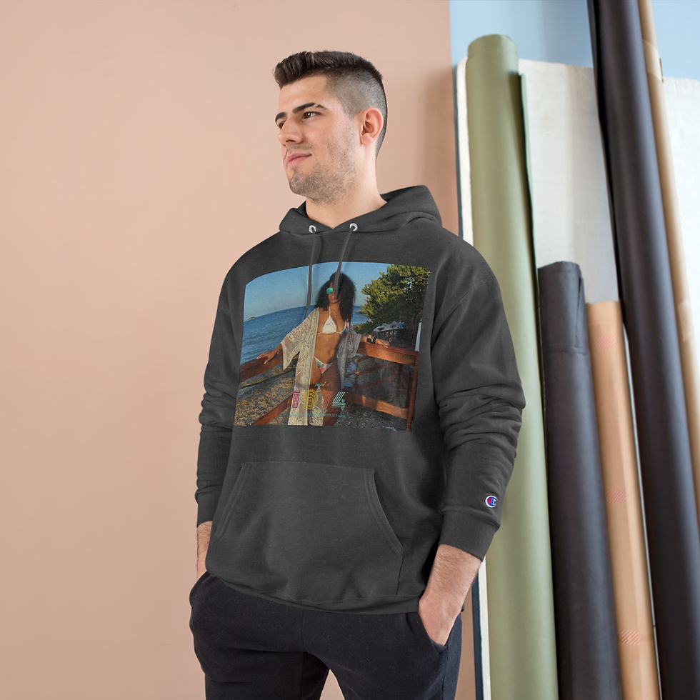Thumbnail: Mai on deck 1974 Champion Hoodie