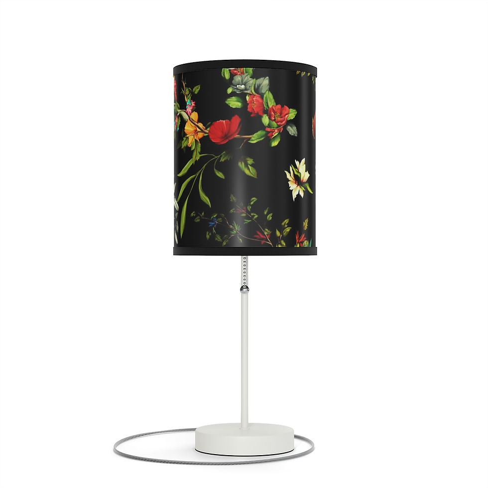 Thumbnail: Mai Life black background Tropical Lamp on a Stand, US|CA plug