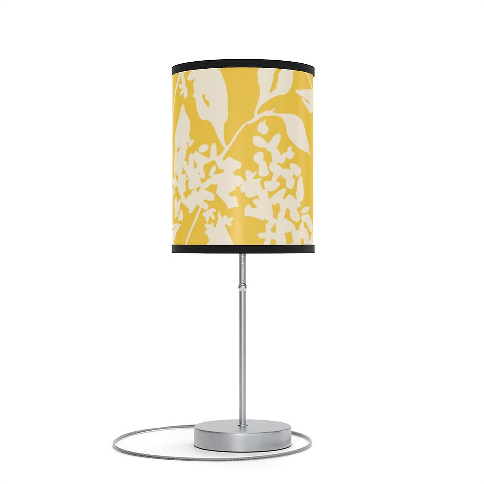 Thumbnail: Mai Life Yellow leaf Lamp on a Stand, US|CA plug