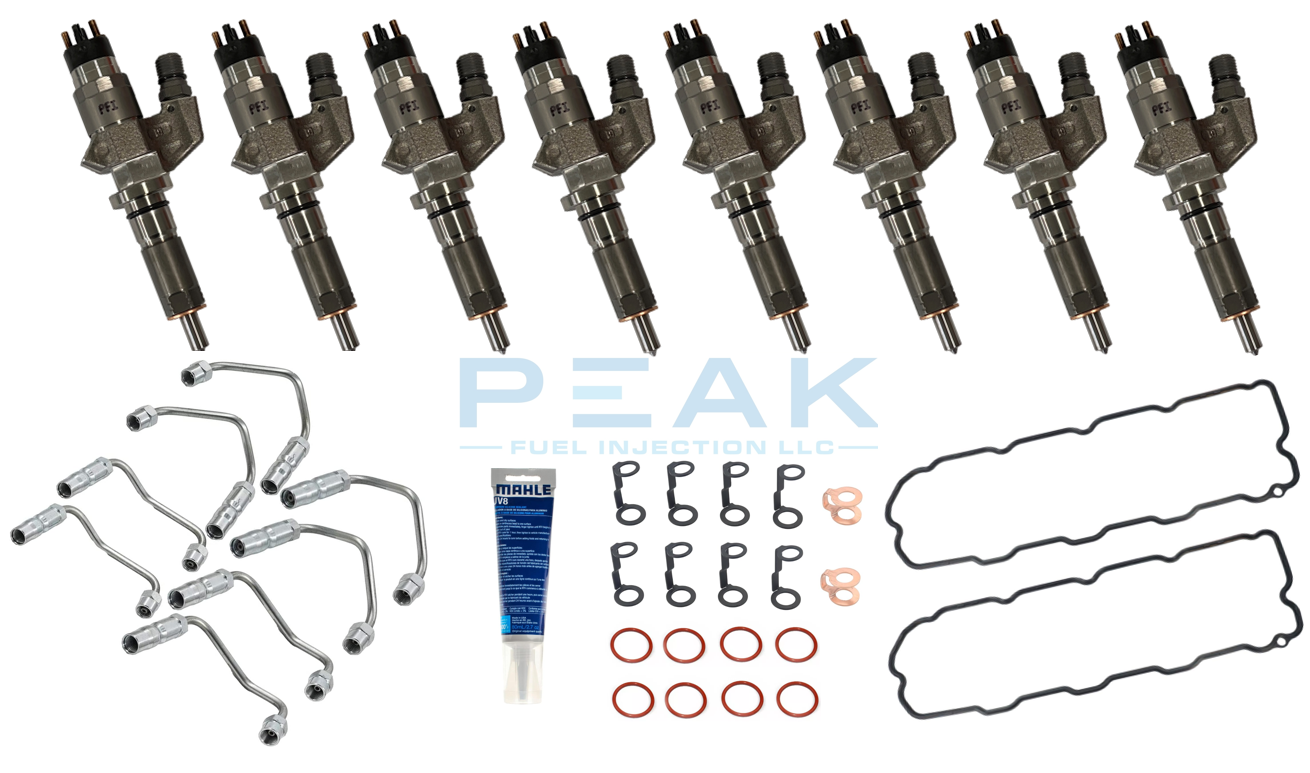 2001-2004.5 Duramax LB7 Fuel Injector 30% OVER Superkit - REMANUFACTURED
