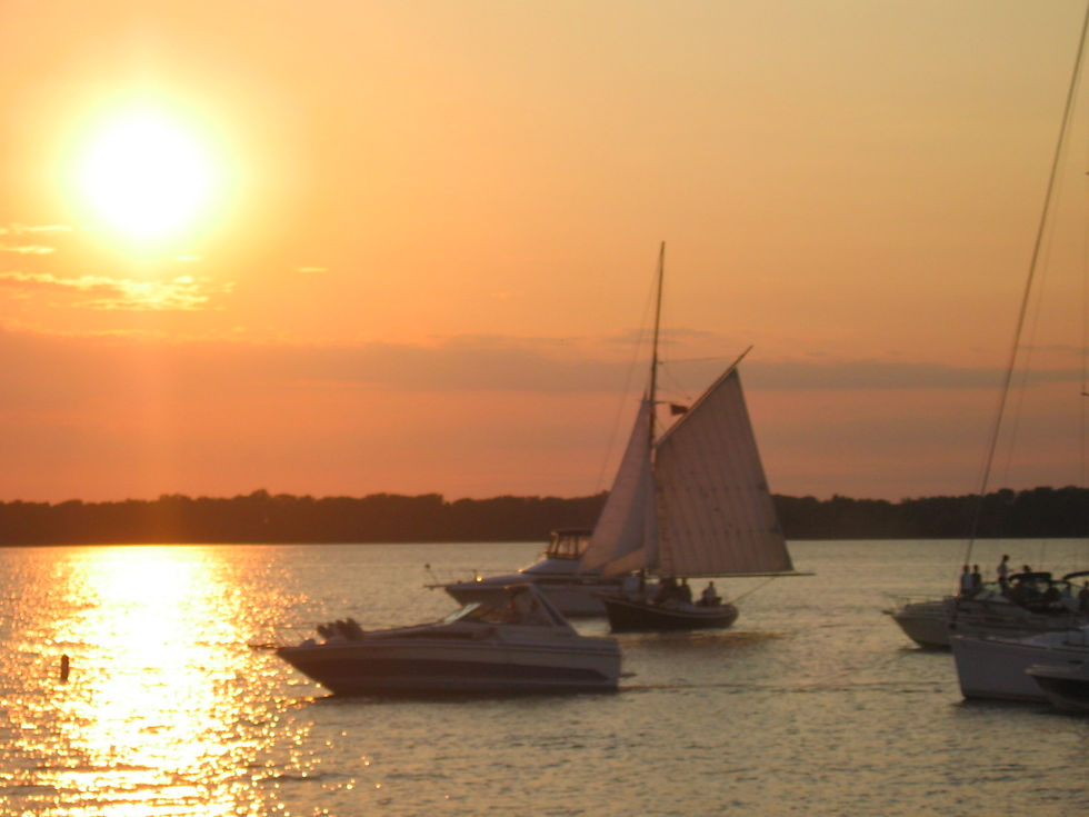 Sunset on Lake Erie