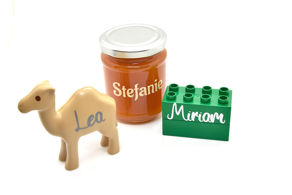 Miniaturbild: Namens-Sticker