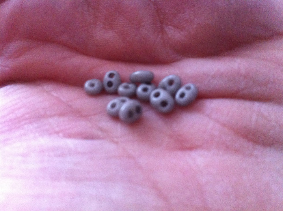 Thumbnail: Twin Two-Hole Beads 5x5 mm 22 g