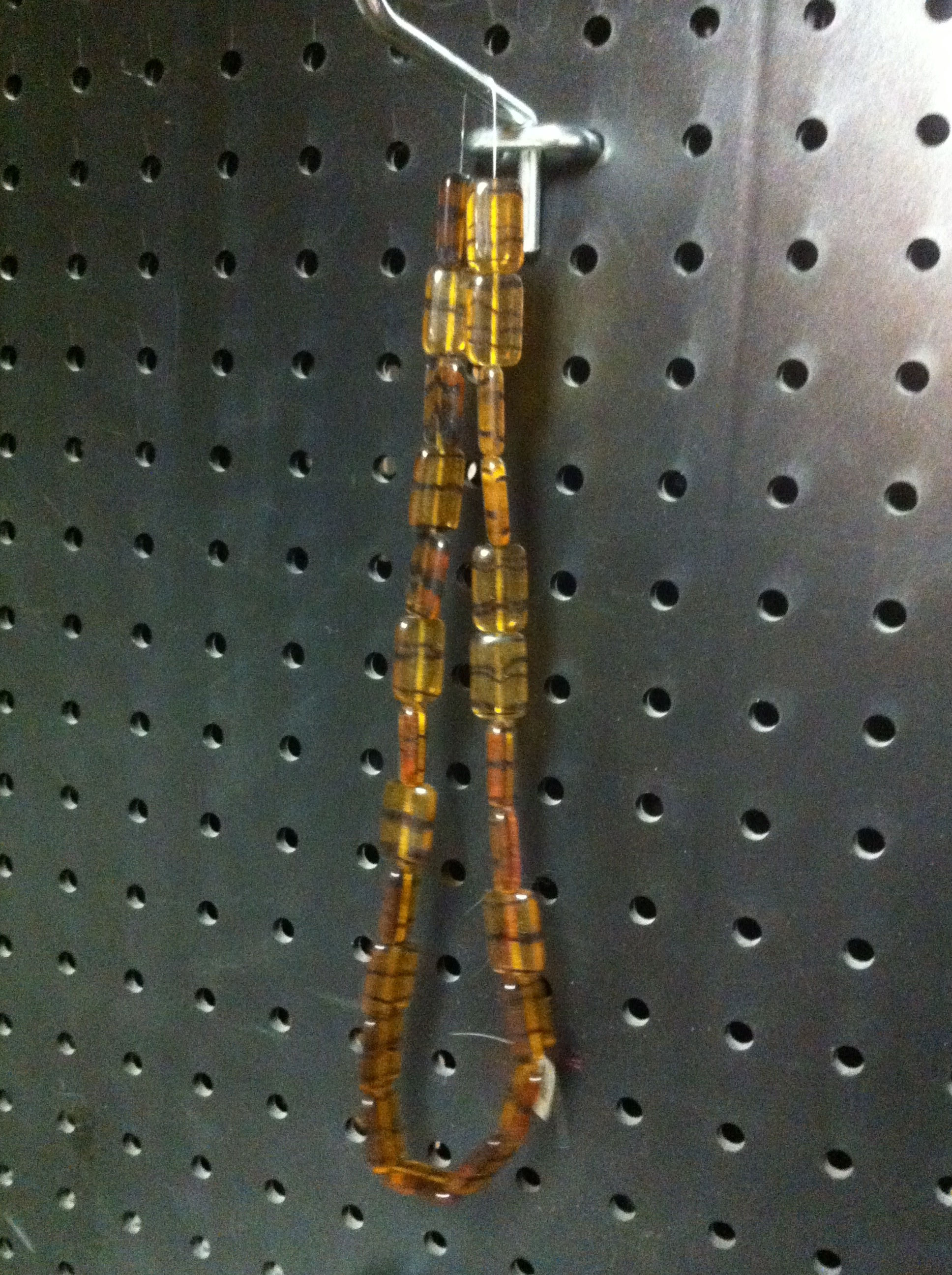 Small rectangle tortoiseshell strand