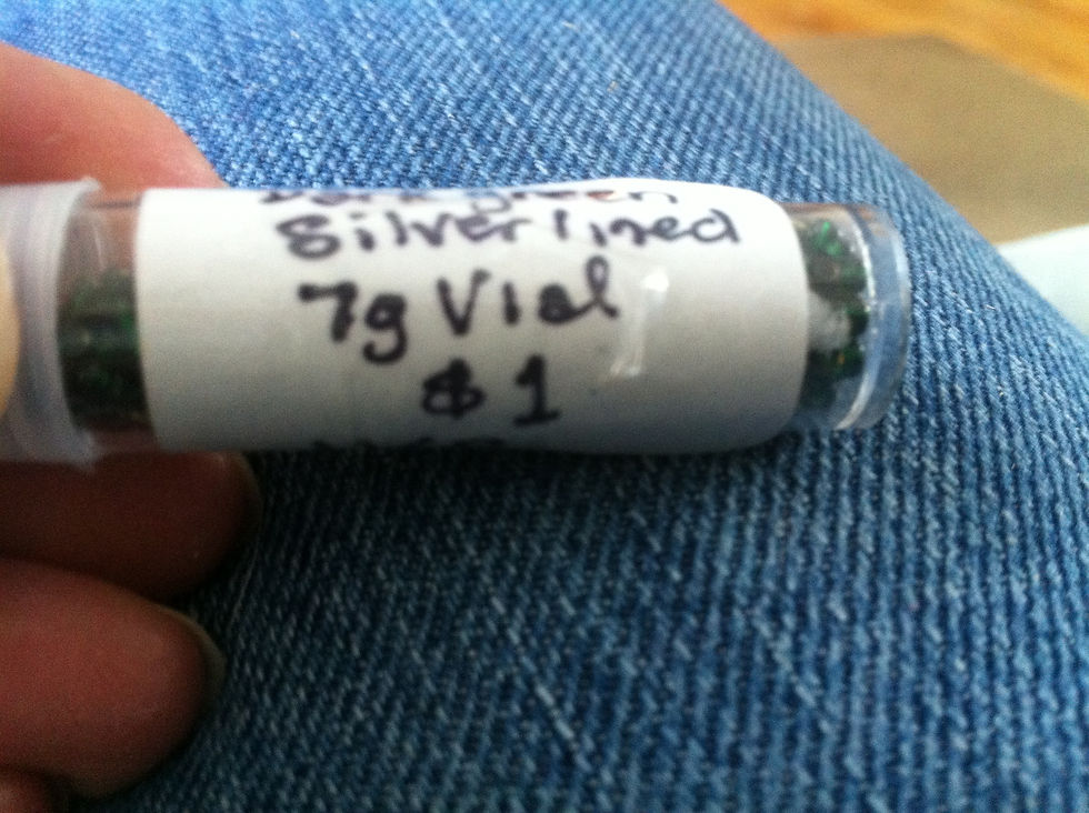 Thumbnail: Czech 11/0 seed beads in a 7 gram vial