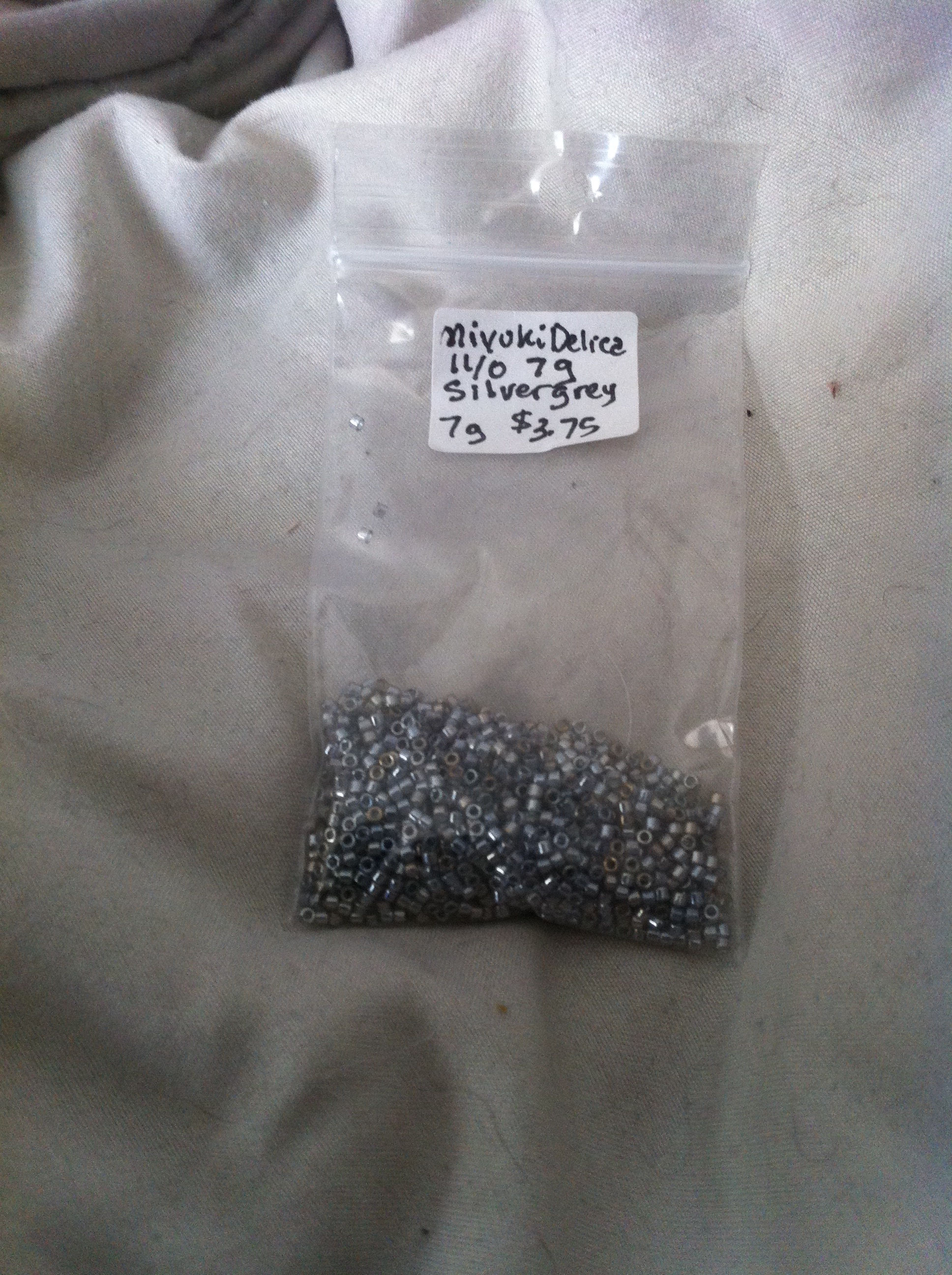 Miyuki Delica Seed Beads 11/0  in 7 gram packages