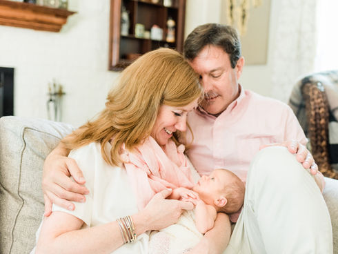 in-home newborn session | the suarez family