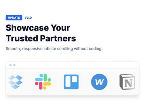 Zider Client Logos & Slider banner