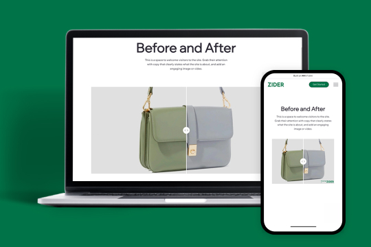 Before And After Slider banner