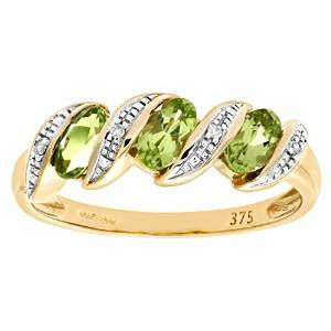 Peridot Eternity Ring