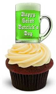 Green Pint Of Beer Toppers