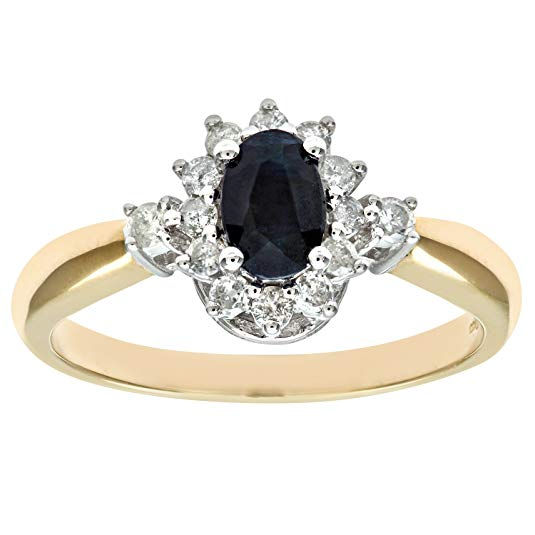 Diamond & Sapphire Ring