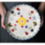 Floral Baking Dish