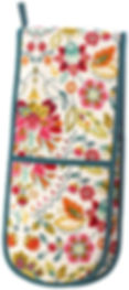 Bountiful Floral Oven Glove