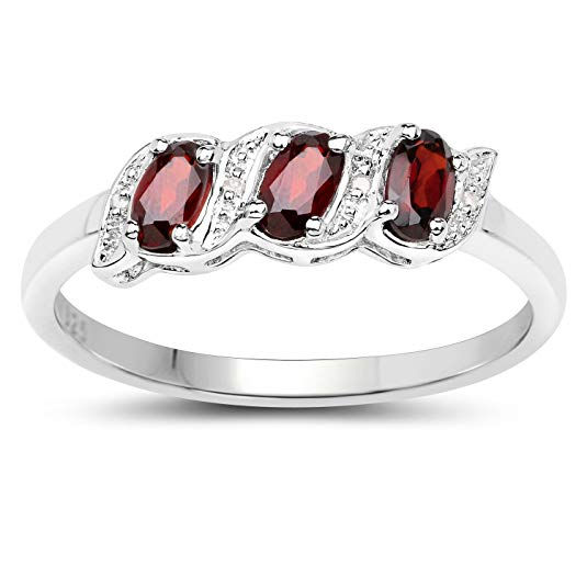 Garnet Eternity Ring