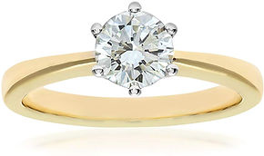 YELLOW GOLD ENGAGEMENT RINGS