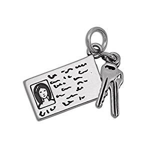 Licence And Car Keys Charm