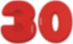 Number 30 Cake Mould