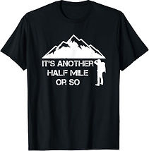 novelty walking t-shirt, walking gifts