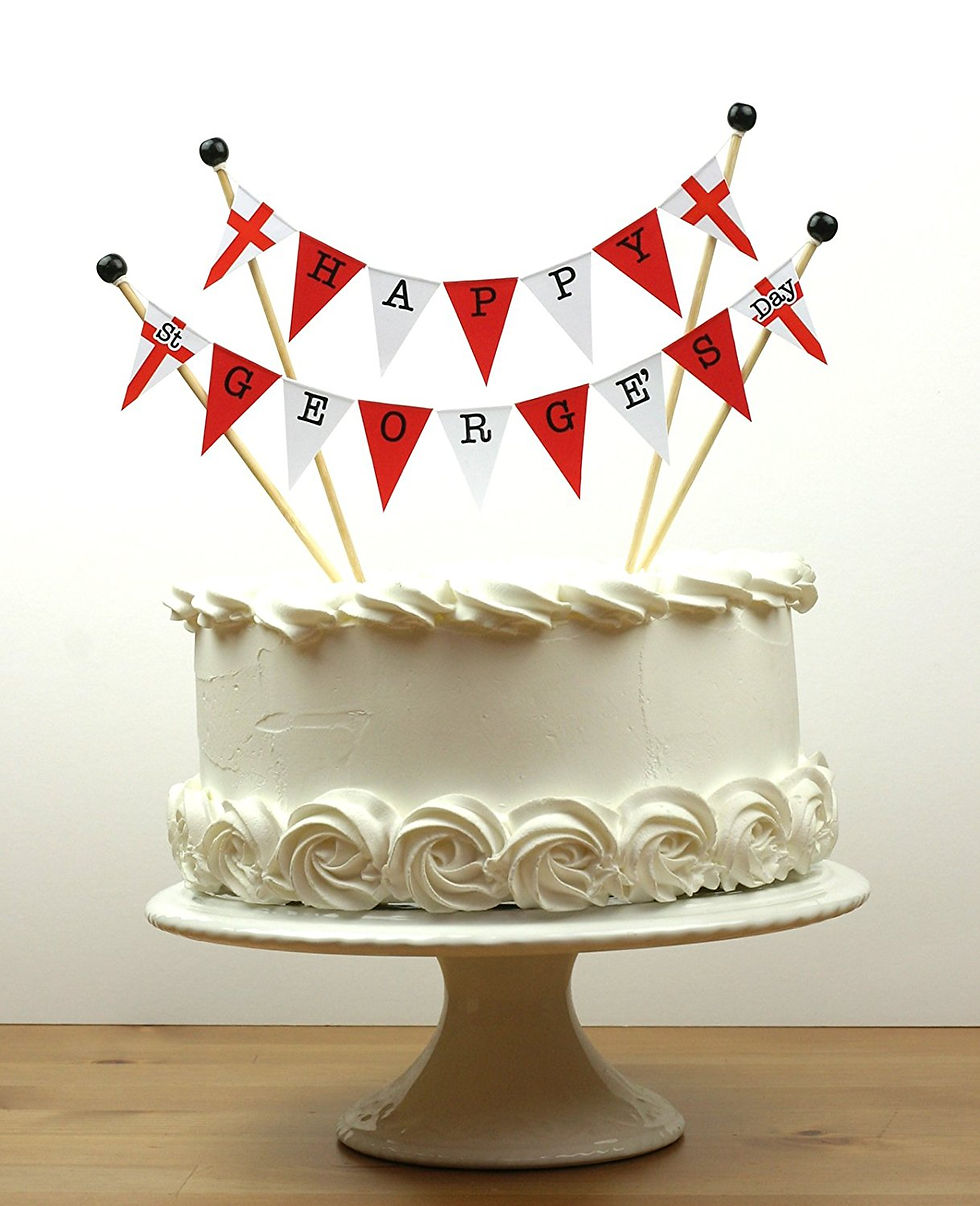 St George's Day Cake Bunting