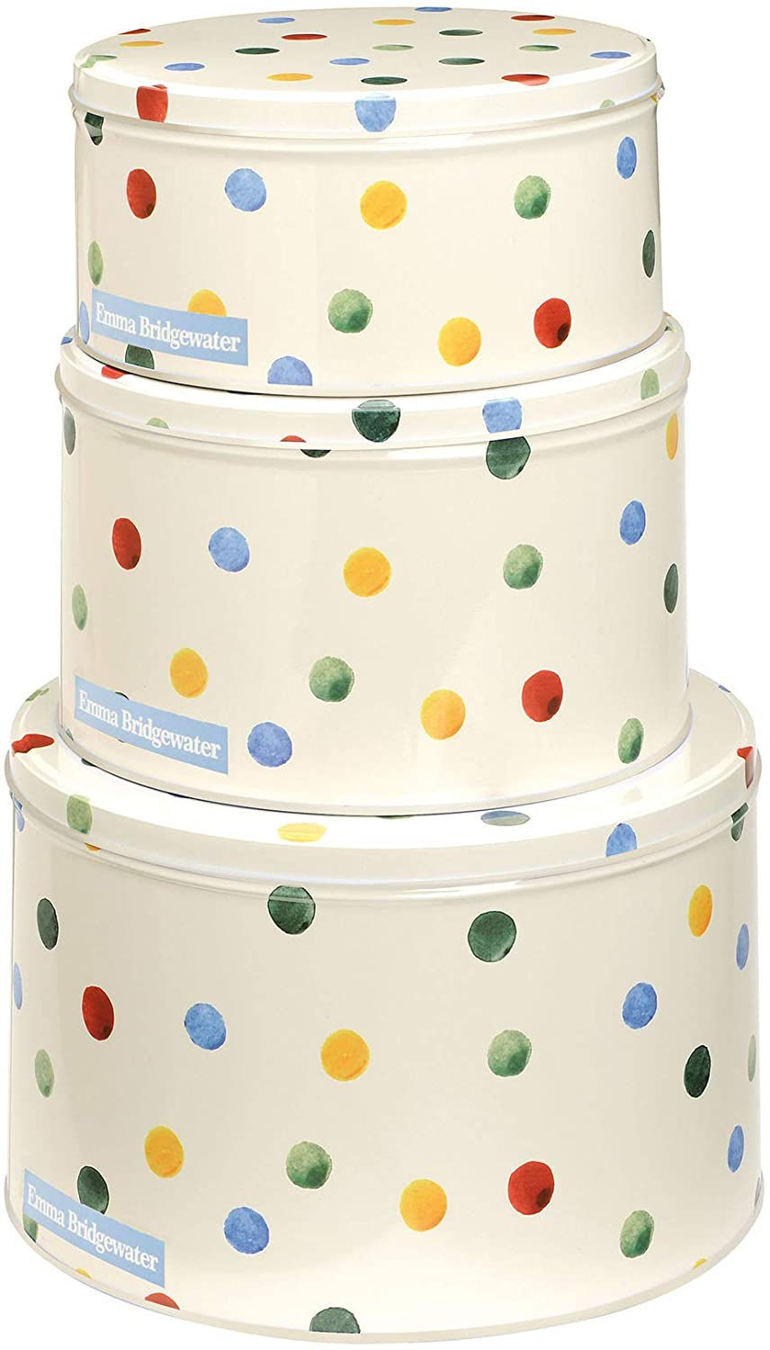 Polka Dot Cake Tins