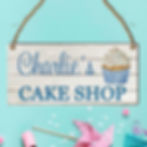 Personalised Cake Sign
