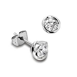Round Diamond Earrings