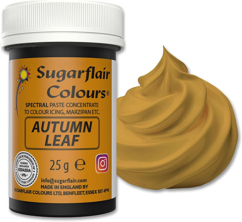 Autumn Leaf Food Colouring