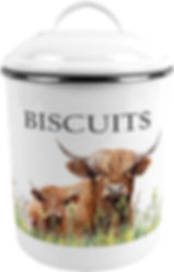 Cow & Calf Biscuit Tin