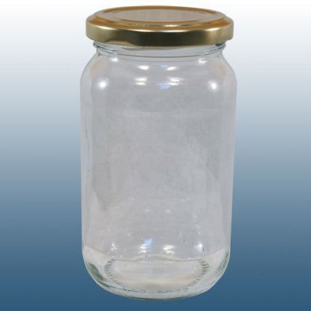 Round Glass Jars