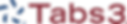 Tabs3 Logo - No Tagline (Med Res).png