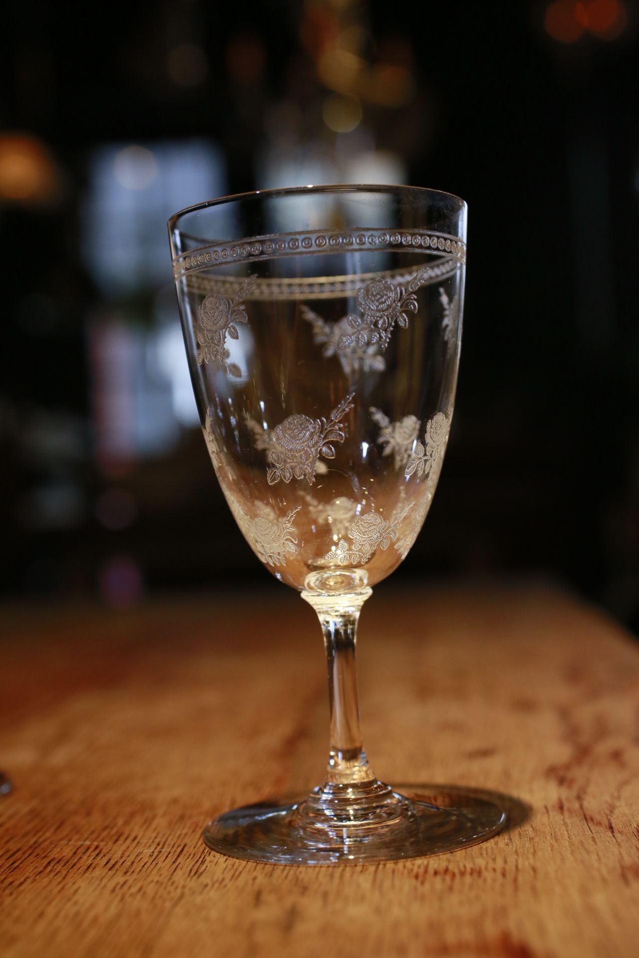 BACCARAT GLASS  M  SEME DE ROSES