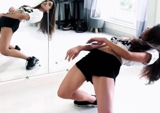 Bollywood Actress alaya f posts dance video on social media