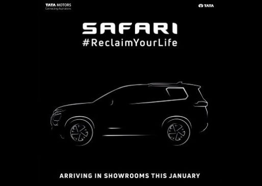 Tata safari new avatar is ready to launch in end of January 2021
