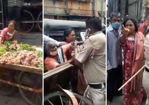Fake News: Video of skirmish with 2 women of police goes viral on social media telling of Bihar