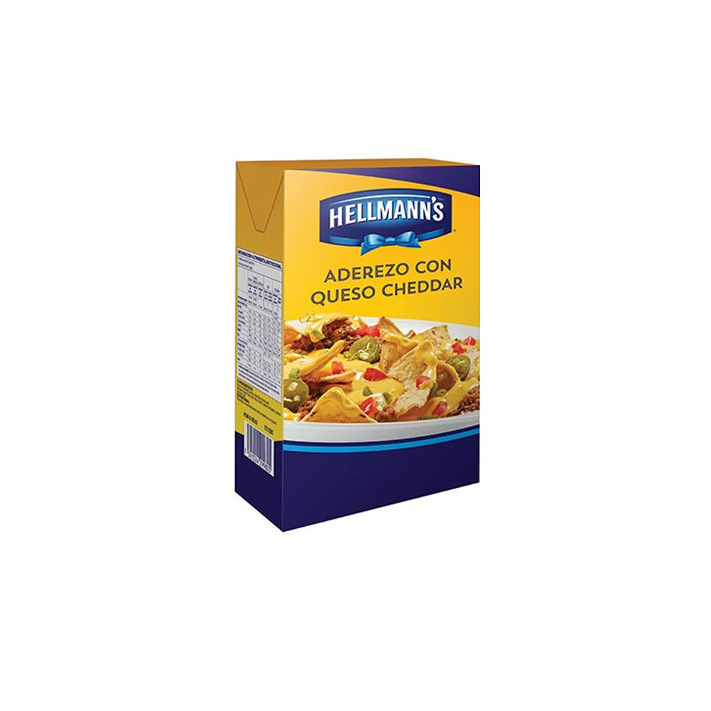 Queso Chedar Hellman's Caja