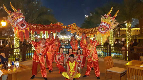 chinese dragon dance dubai abu dhabi
