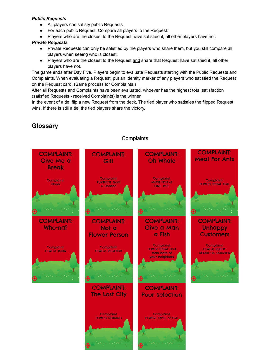 CATCH OF THE DAY - Rulebook - Page 5