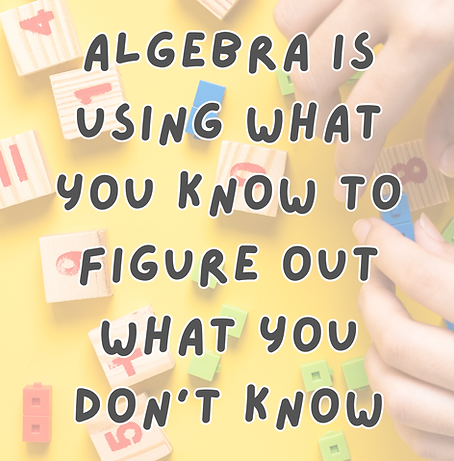 beginner friendly algebra definition