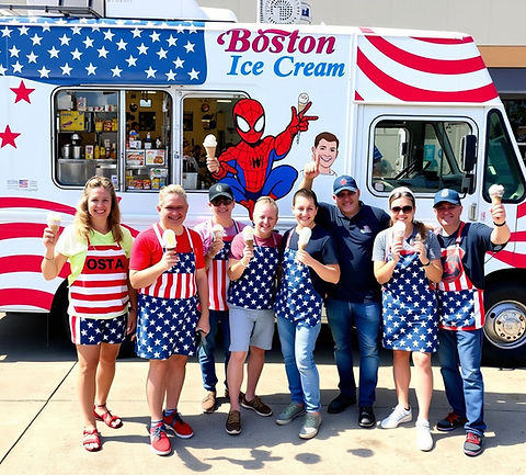 ice cream truck in Fitchburg