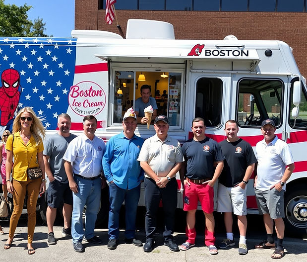 ice cream truck in Leominster